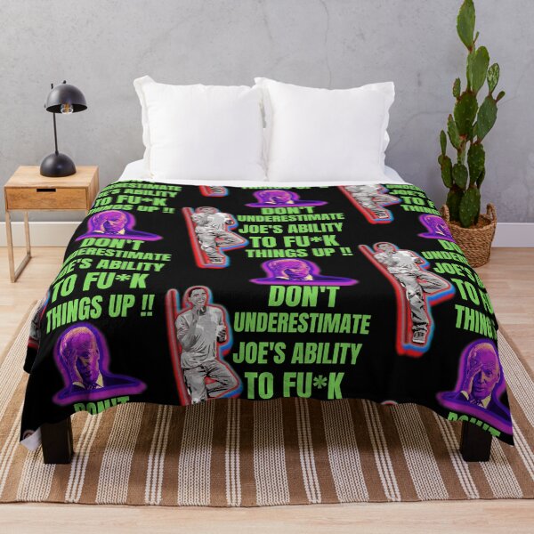 Item preview, Dont Underestimate Joes Ability To Fuck Things Up Obama Quote designed and sold by WoodburyLake.