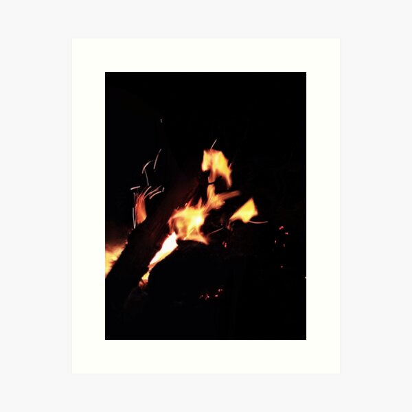 Fire Art Print