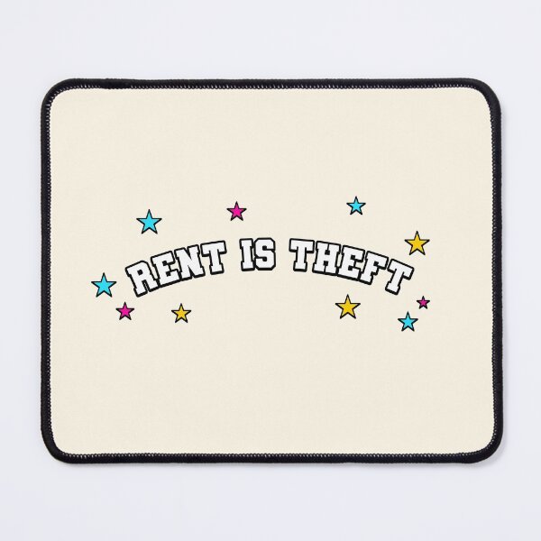 Item preview, Rent Is Theft - Anti Landlord designed and sold by Picket Club.