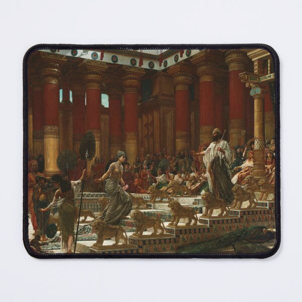 Item preview, Queen Of Sheba Visiting King Solomon Painting By Lucas de Heere designed and sold by JDesigningMO.