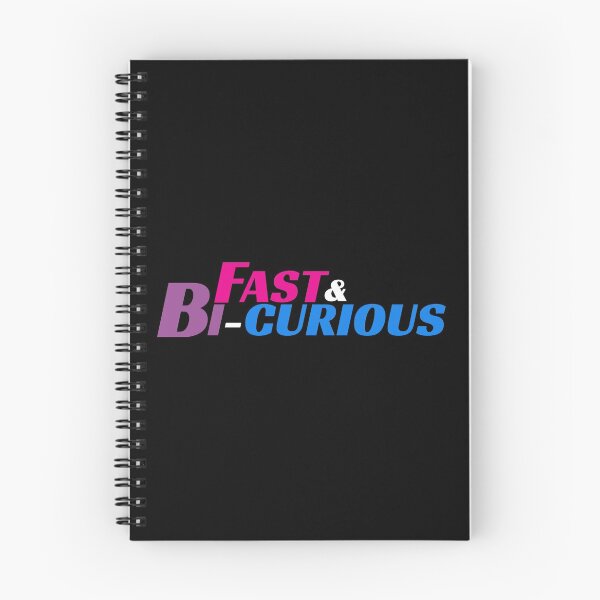 Item preview, Fast And Bi-Curious. Bisexual Pride designed and sold by Subtle Pride Shop.