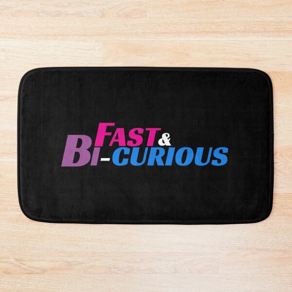 Item preview, Fast And Bi-Curious. Bisexual Pride designed and sold by Subtle Pride Shop.