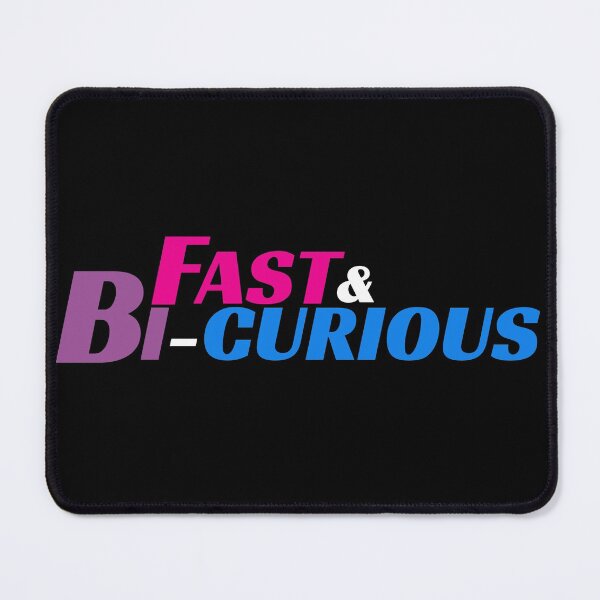 Item preview, Fast And Bi-Curious. Bisexual Pride designed and sold by Subtle Pride Shop.