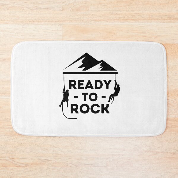 Item preview, Ready To Rock | Rock Climbing | Mountaineering designed and sold by Presto Prints Design.