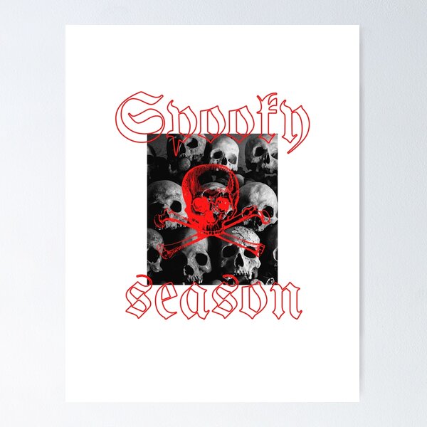 Item preview, Spooky Season Trendy Halloween T-Shirt designed and sold by Albert Castanon.