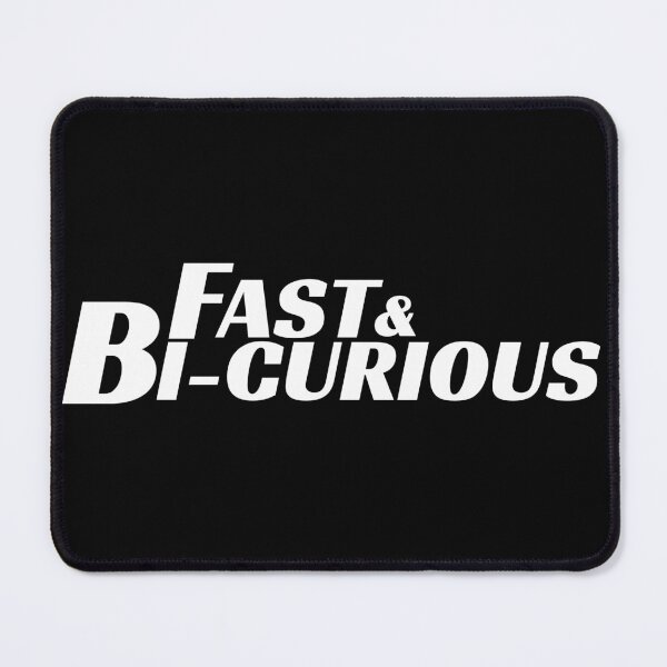 Item preview, Fast And Bi-Curious. Bisexual Pride designed and sold by Subtle Pride Shop.