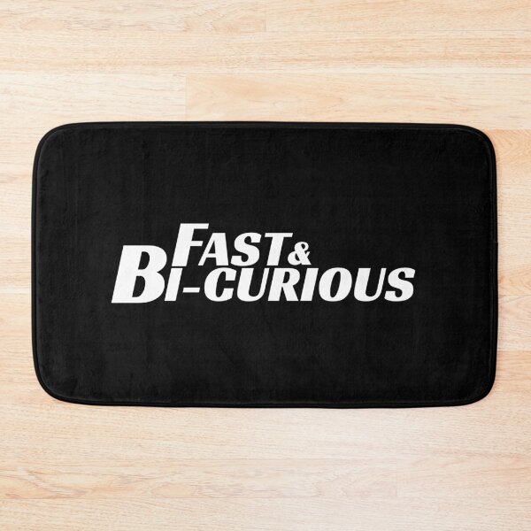Item preview, Fast And Bi-Curious. Bisexual Pride designed and sold by Subtle Pride Shop.