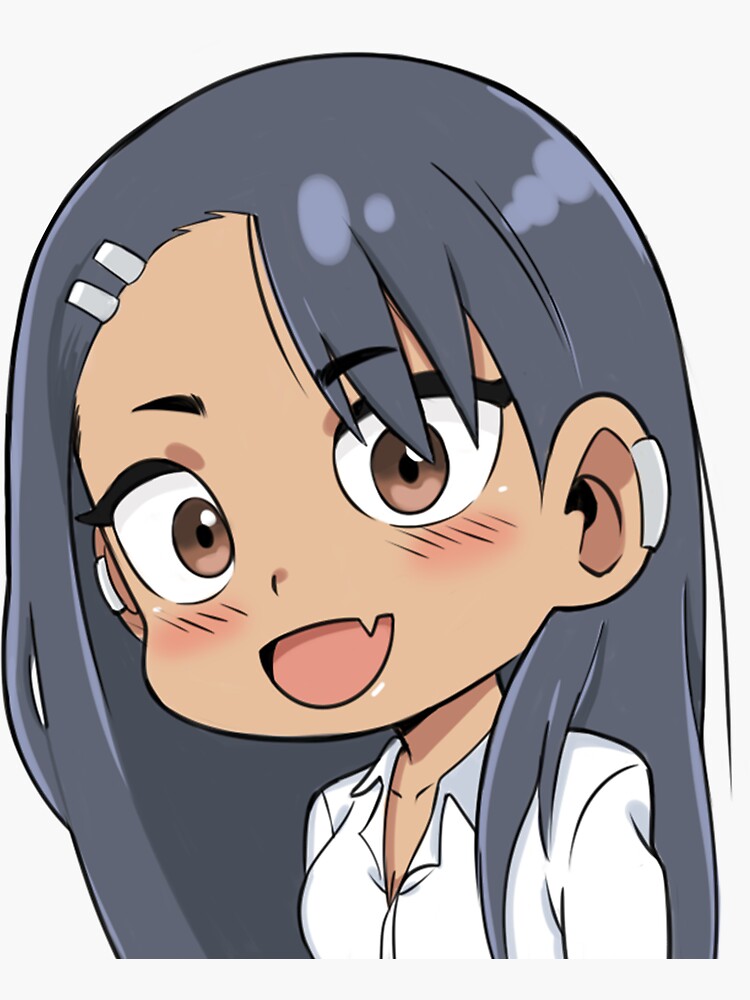 anime nagatoro Sticker by wearthings