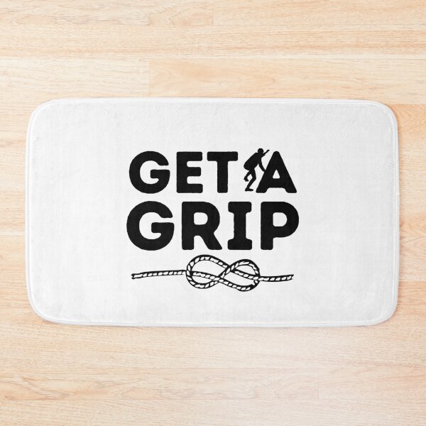 Item preview, Get A Grip | Rock Climbing | Mountaineering designed and sold by Presto Prints Design.