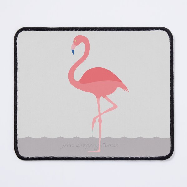 Item preview, PINK FLAMINGO WADING designed and sold by Jean Gregory Evans.