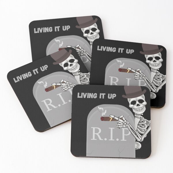 Item preview, Living it up in death  designed and sold by Dreamingnewfie.