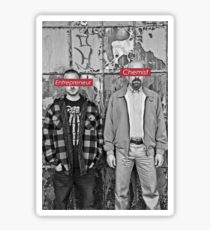 The Chemist and the Entrepreneur - Breaking Bad Sticker