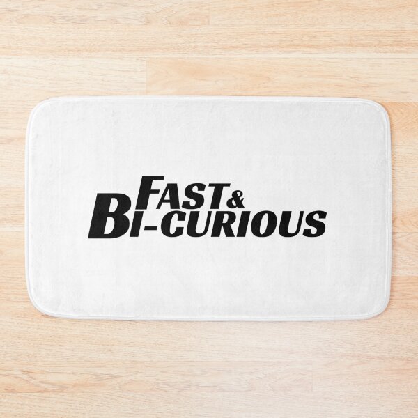 Item preview, Fast And Bi-Curious. Bisexual Pride designed and sold by Subtle Pride Shop.