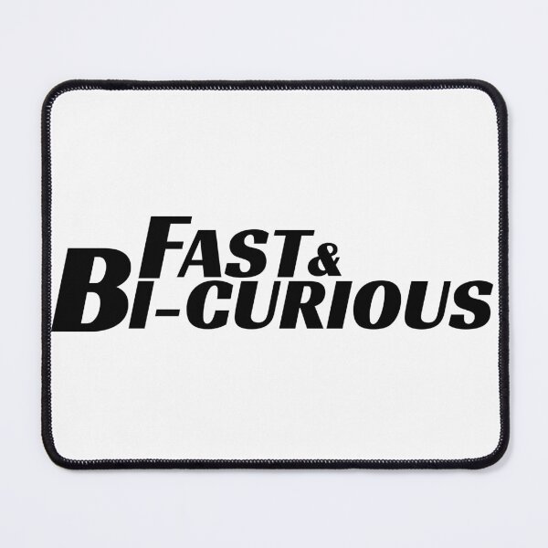 Item preview, Fast And Bi-Curious. Bisexual Pride designed and sold by Subtle Pride Shop.