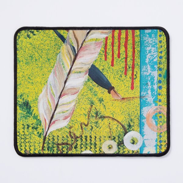 Item preview, The dream of a feather Writer designed and sold by JAMPaintings.