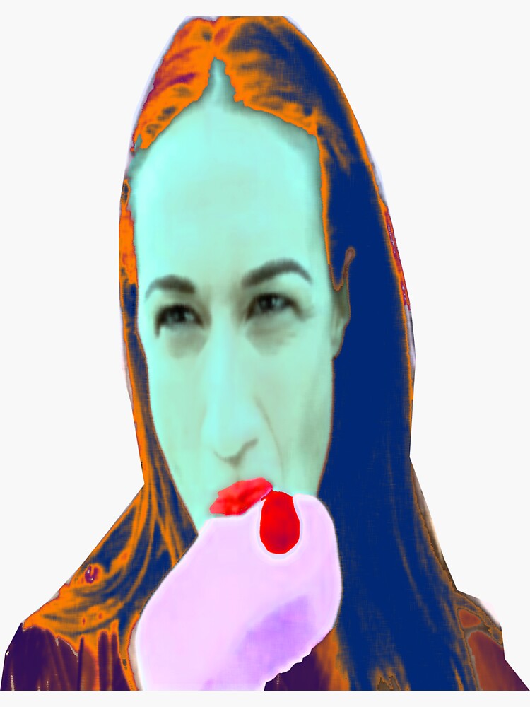 "HATERS BACK OFF FAN ART" Sticker for Sale by earlstevens Redbubble