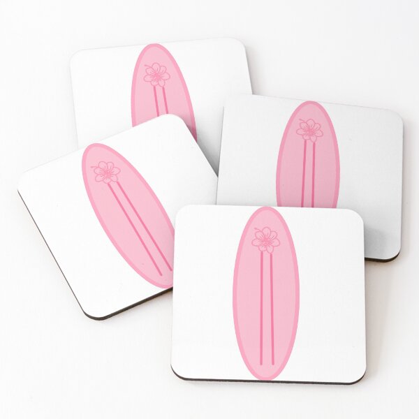 Item preview, pink surfboard designed and sold by ama's designs.