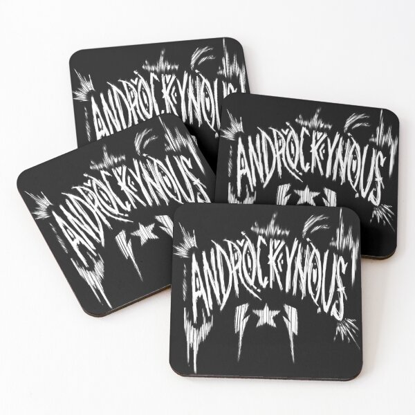 Item preview, Androckynous! (White Lettering) designed and sold by NoBeenieBoricua.