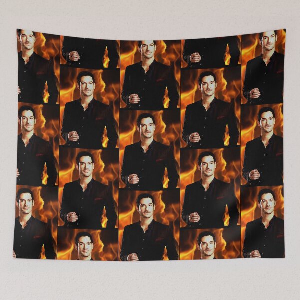 Item preview, Lucifer in flames  designed and sold by CadonHagle.
