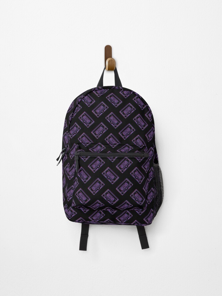 Thumbnail 1 of 3, Backpack, 3D Cassette (black) designed and sold by animinimal.