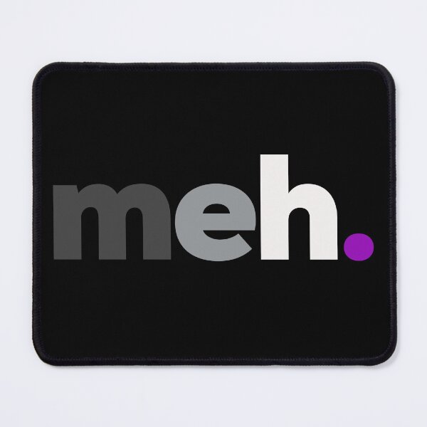 Item preview, Asexual Pride. Sex? Meh. Asexual Pride designed and sold by Subtle Pride Shop.