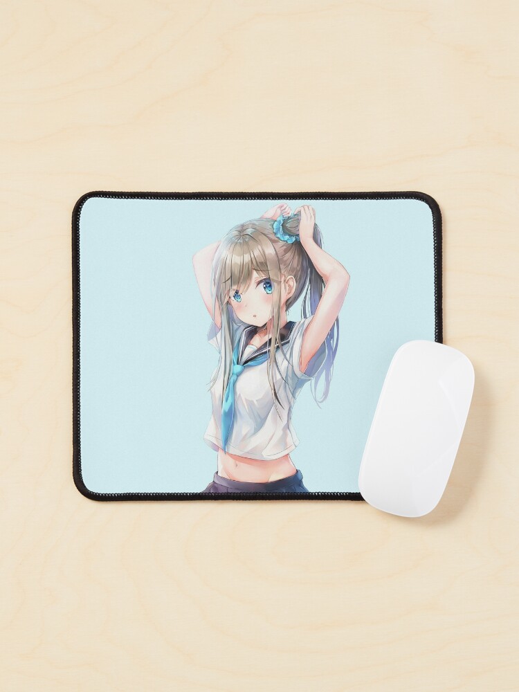 Amazon.com: Large RGB Anime Mouse Pad Cute Custom Design Mousepad,Mouse Pads  with Non-Slip Rubber Base,Stitched Edges Mouse Mat,Portable Desk Pad for  Gamer,Computer,Laptop,PC,31.5X15.7 inch : Office Products