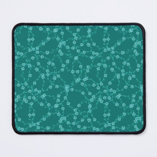 Item preview, Teal Floral Pattern designed and sold by PrettySimple Graphic Design.