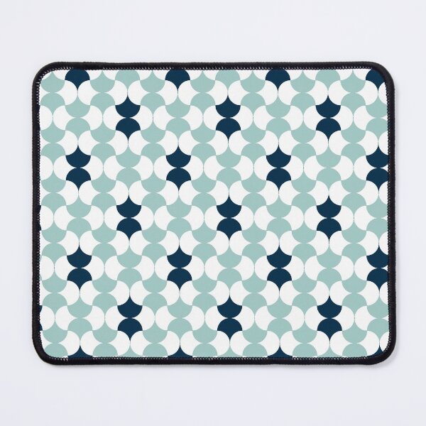Item preview, Geometric Umbrella - Eggsjell Blue + Navy + White designed and sold by NolkDesign.