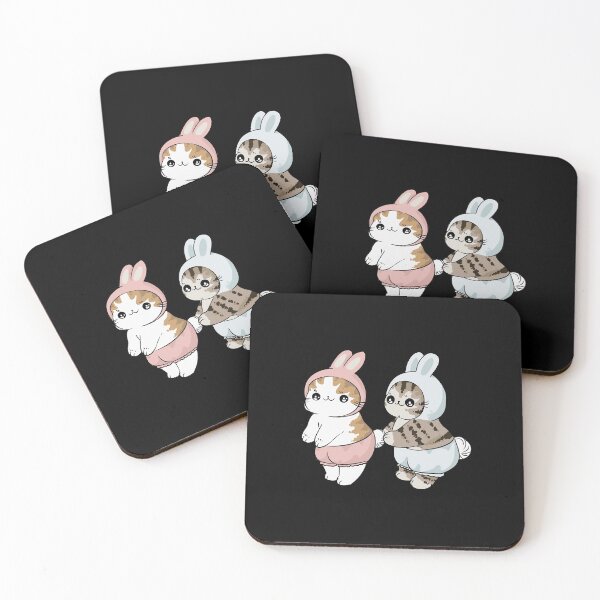 Item preview, Cute cats rabbits  designed and sold by JamezRoige.