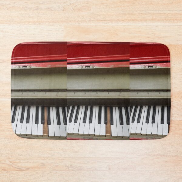Item preview, Piano antiguo, Stieff, Piano rojo antiguo, Circa 1900, piano, teclado, blues, salto, Bumble Boogie, Partitura, 1900, boogie, swing, Vodevil, Primera Guerra Mundial, antiguo, rojo designed and sold by Vintaged.