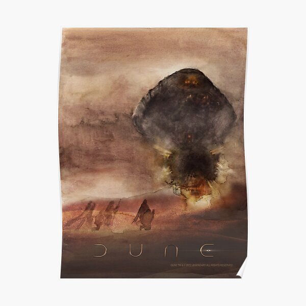 Dune 2020 Battle On Arrakis Poster