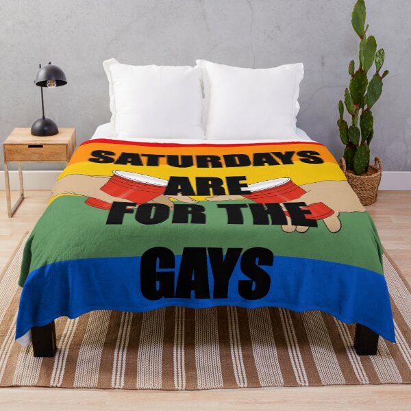 Item preview, Saturdays Are For The Gays designed and sold by DopeTapestries.