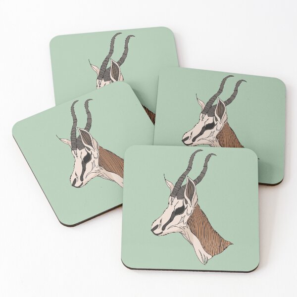 Item preview, National Animal of South Africa: Springbok designed and sold by nationalkingdom.