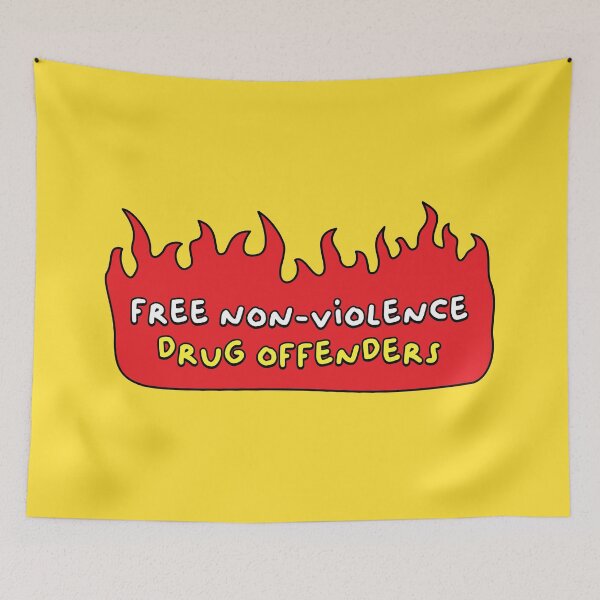 Item preview, Free Non-Violent Drug Offenders - ACAB designed and sold by Picket Club.