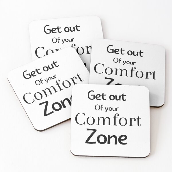 Item preview, get out of your comfort zone designed and sold by ABcreating.
