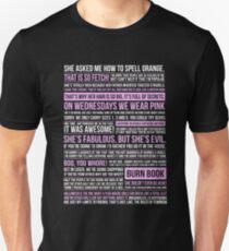 MEAN GIRLS QUOTES Unisex T-Shirt
