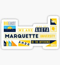 Marquette University Sticker