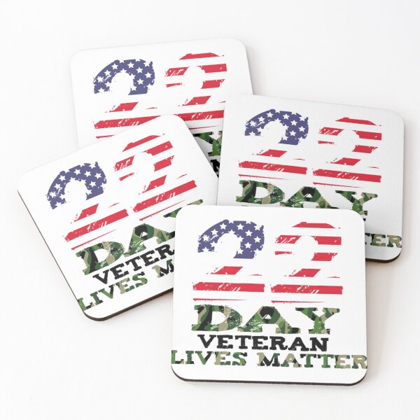 Item preview, 22 veterans a day veteran lives matter  designed and sold by ussastore.