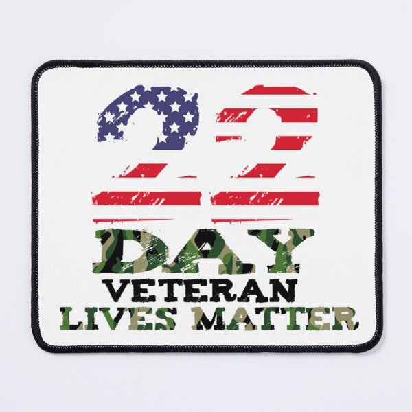 Item preview, 22 veterans a day veteran lives matter  designed and sold by ussastore.
