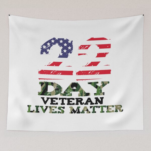 Item preview, 22 veterans a day veteran lives matter  designed and sold by ussastore.