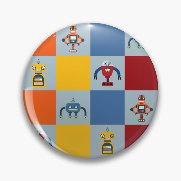 Item preview, Robot Pattern designed and sold by JDWCreations.