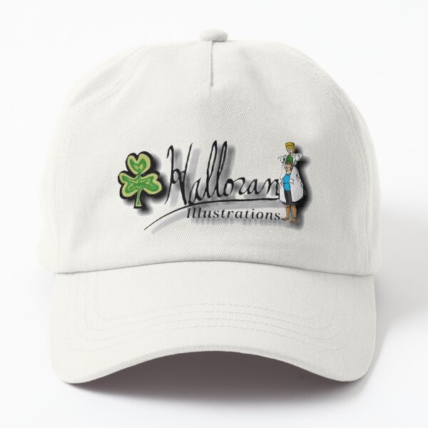 Halloran Illustrations shadow logo Dad Hat