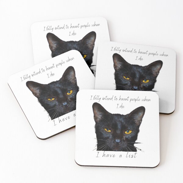 Item preview, I fully intend to haunt people when I die I have a list designed and sold by BunnyPanda0120.