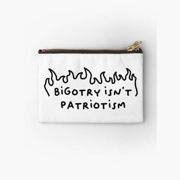 Item preview, Bigotry Isn't Patriotism designed and sold by Picket Club.
