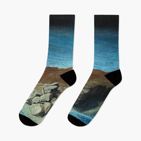Item preview, Untitled (Island), by Zdzisław Beksiński designed and sold by JustContemplate.