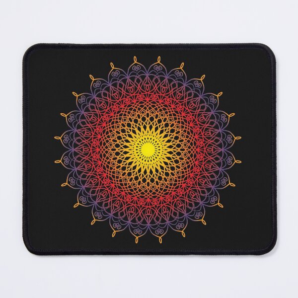 Item preview, Warm Colors Gradient Mandala designed and sold by ShyOwlet.