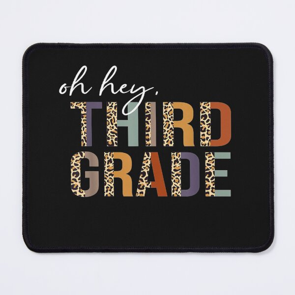 Item preview, Oh Hey Third Grade Back to School Leopard Print For Teachers T-Shirt designed and sold by Amancio-Scott.
