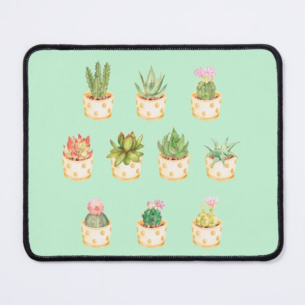 Item preview, Watercolor Potted Succulents and Cactuses for Plant Lover - Pack #1 designed and sold by ShyOwlet.