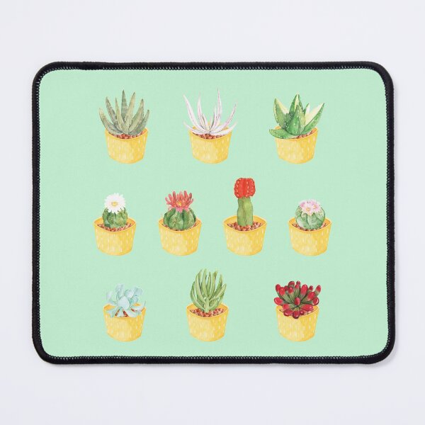 Item preview, Watercolor Potted Succulents and Cactuses for Succulent Lover - Pack #3 designed and sold by ShyOwlet.