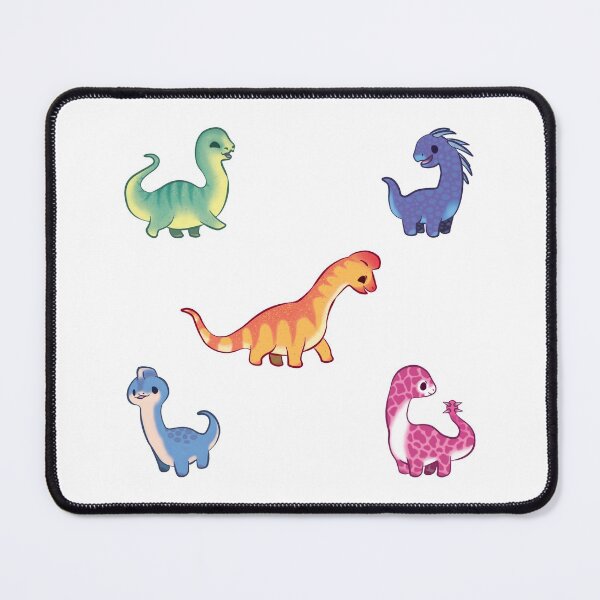 Item preview, Cute Chibi Long Neck Baby Dino Pack - Sauropods designed and sold by ShyOwlet.